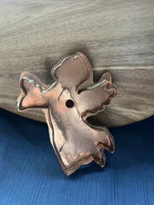 Michael Bonne Copper Cookie Cutter Large Angel Christmas