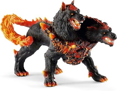 SCHLEICH ELDRADOR Creatures | Höllen-Hund 42451 | Monster Spielfigur, Spielzeug