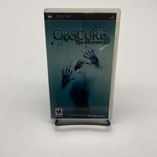 Obscure The Aftermath Sony PSP 2009 CIB Complete w/ Book Rare Horror Game