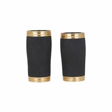 2 Pieces Clarinet Barrel Gold-Toned Woodwind Accessory Lightweight for Students