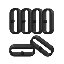 20MM Black Watch Band Fasteners for Garmin Vivoactive Venu Fenix Forerunner