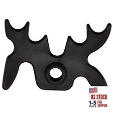 Billiard Pool Cue Stick Plastic Slip-On Portable Moosehead Bridge Head 1-Pack