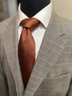 NWOT Tommy Hilfiger Glen Plaid Sport Coat Blazer Jacket Brown Men 46R — photo 2