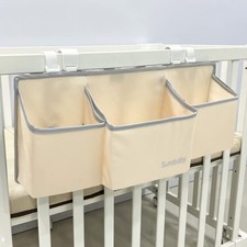 Hanging Baby Diaper Caddy, 3-in-1 Diaper Caddy Organizer Holder For Baby Crib...