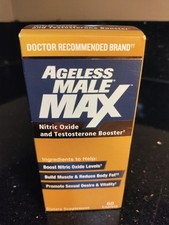 Ageless Male Max Total Testosterone and Nitric Oxide Booster - 1,60 Caplets