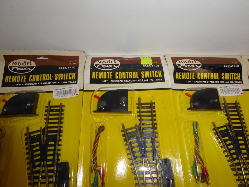Model Power Ho Brass Left Right Remote Control Switch 50 x 3, 51 x 2  New qty 5 - Image 3 of 4