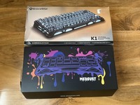 GravaStar Mercury K1 75% Wireless Mechanical Gaming Keyboard RGB Black NEW