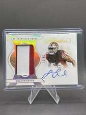 2025 Panini Flawless Fred Warner Patch Auto 25/25 49ers