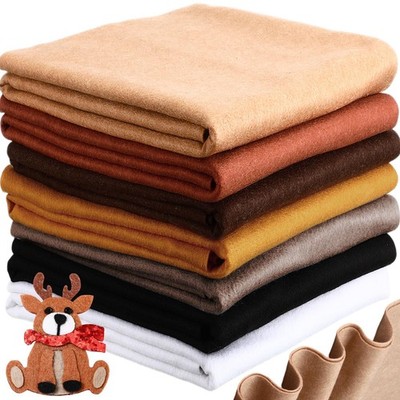 7 Rolls Felt Fabric 36'' X 36''(1 Square Yard) 1.6mm Large Fabric Sheets Soft C...
