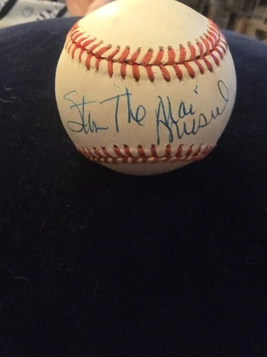 Stan Musial Signed "The Man" Rawlings Official ONL Baseball AUTO JSA COA