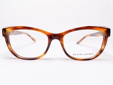 NEW Ralph Lauren RL6170 5658 Womens Eyeglases Frames Havana Rectangle 52/17 140