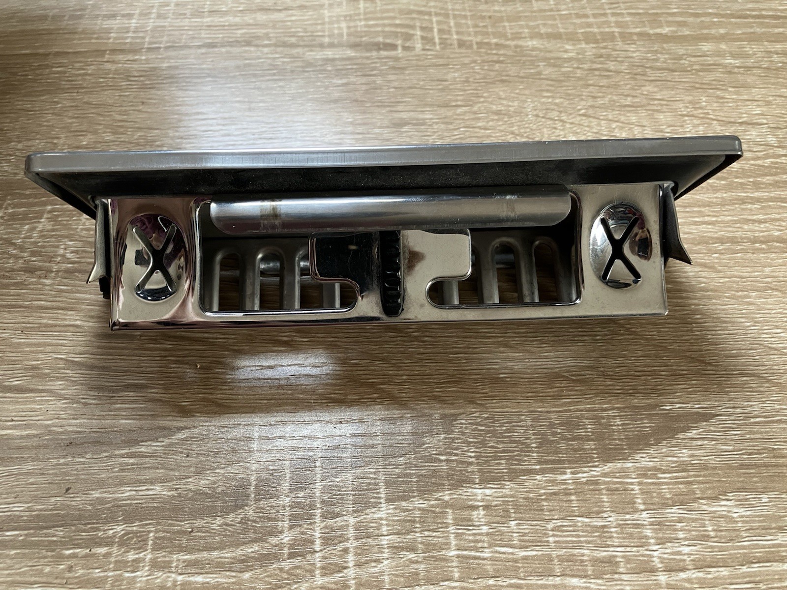 Vintage Rolls Royce Chrome Front Center Console Ashtray