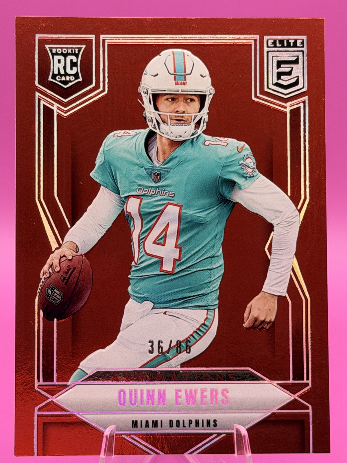 2025 Donruss Elite #116 Quinn Ewers Aspirations #/86