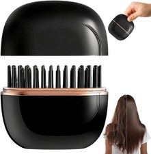 Cordless Rechargeable Fast Heating Portable Mini Hair Straightener Black 