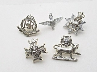 Mixed Lot of Staybrite Collar Badges x 5