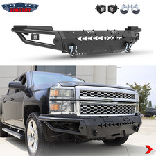 Offroad Front Bumper For 2014 2015 Chevy Silverado 1500 Wd-ringsled Pod Lights Offroad Front Bumper For 2014 2015 Chevy Silverado 1500 Wd-ringsled Pod Lights