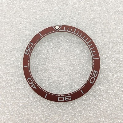 38MM Ceramic Bezel Watch Bezel SUB Beveled Watch Bezel Ring Insert Inner 30.5MM