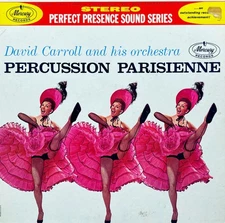 David Carroll & His Orchestra, Percussion Parisienne, (LP, Album, Gat), VG, 3737