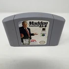 Madden Football 64 (Nintendo 64 N64) N64 Authentic Cartridge Only Tested