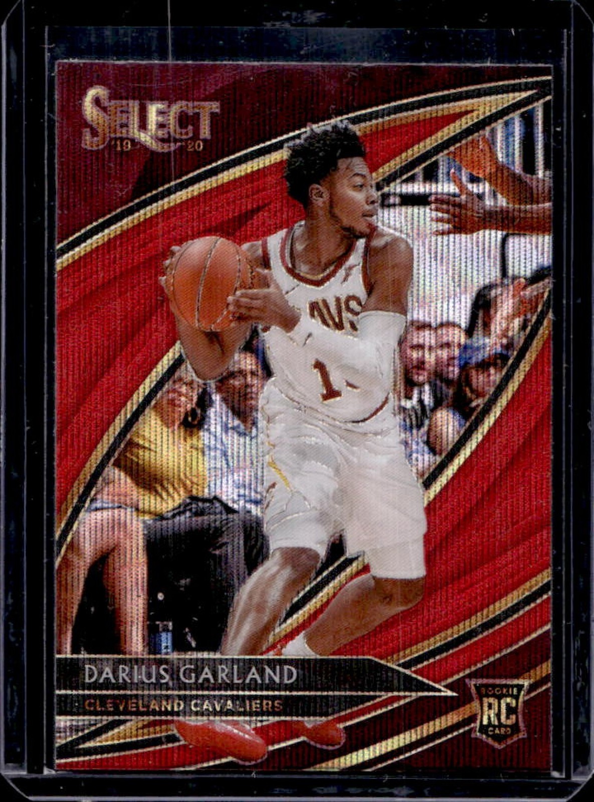 2019-20 Select Darius Garland RC Red Wave Prizm Courtside #204 Cavaliers