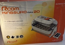 Rcom KingSuro MX20 Egg incubator hatcher automatic New US 110V Suro 20