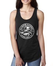 Camiseta sin mangas Alligator Alcatraz divertida Florida Gator Prison recuerdo damas espalda corredora