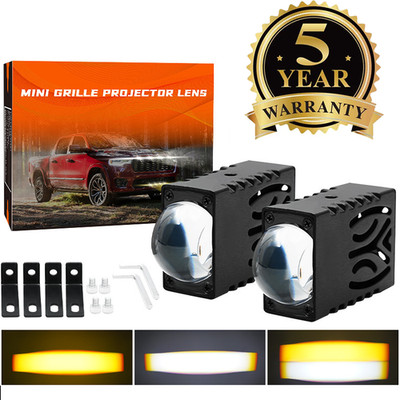 Faros De Carretera LED Ultra Brillosos Para Moto UTV Con Haz Alto-Bajo Blanco A+