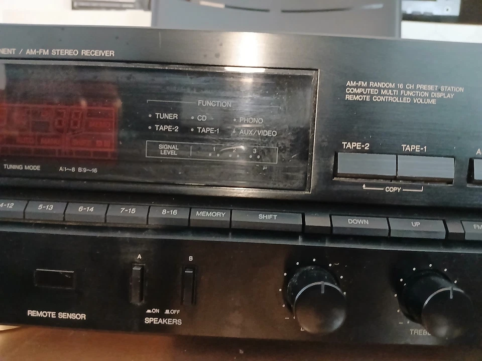 Denon DRA-625RA Stereo Receiver Tested Fully Funtional Mint Condition See Video - Image 3 of 4
