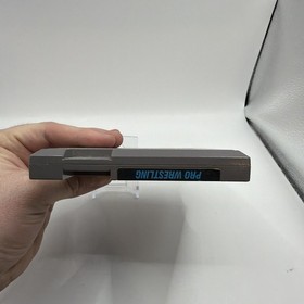 Nintendo NES Pro Wrestling Video Game Cartridge Authentic, Clean, Tested 5 Screw