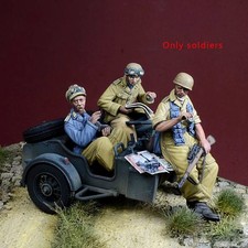 1/35 WW2 German Soldiers Military RESIN FIGURE MODEL KIT Unassembled Unpainted