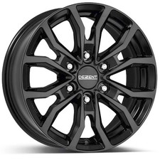 4x Alufelgen DEZENT KC black für VOLKSWAGEN Amarok II T1 18 Zoll Felgen