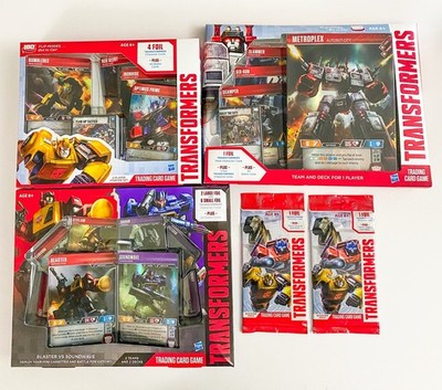 Transformers TCG Lot (5 Items) New Factory Sealed