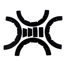 731-0782 Schneefräse Gummipaddel Ersatzteile Schwarz Komponenten Zubehör