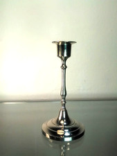 Kerzenständer Leuchter versilbert Jugendstil Art Deco schlicht antik Vintage