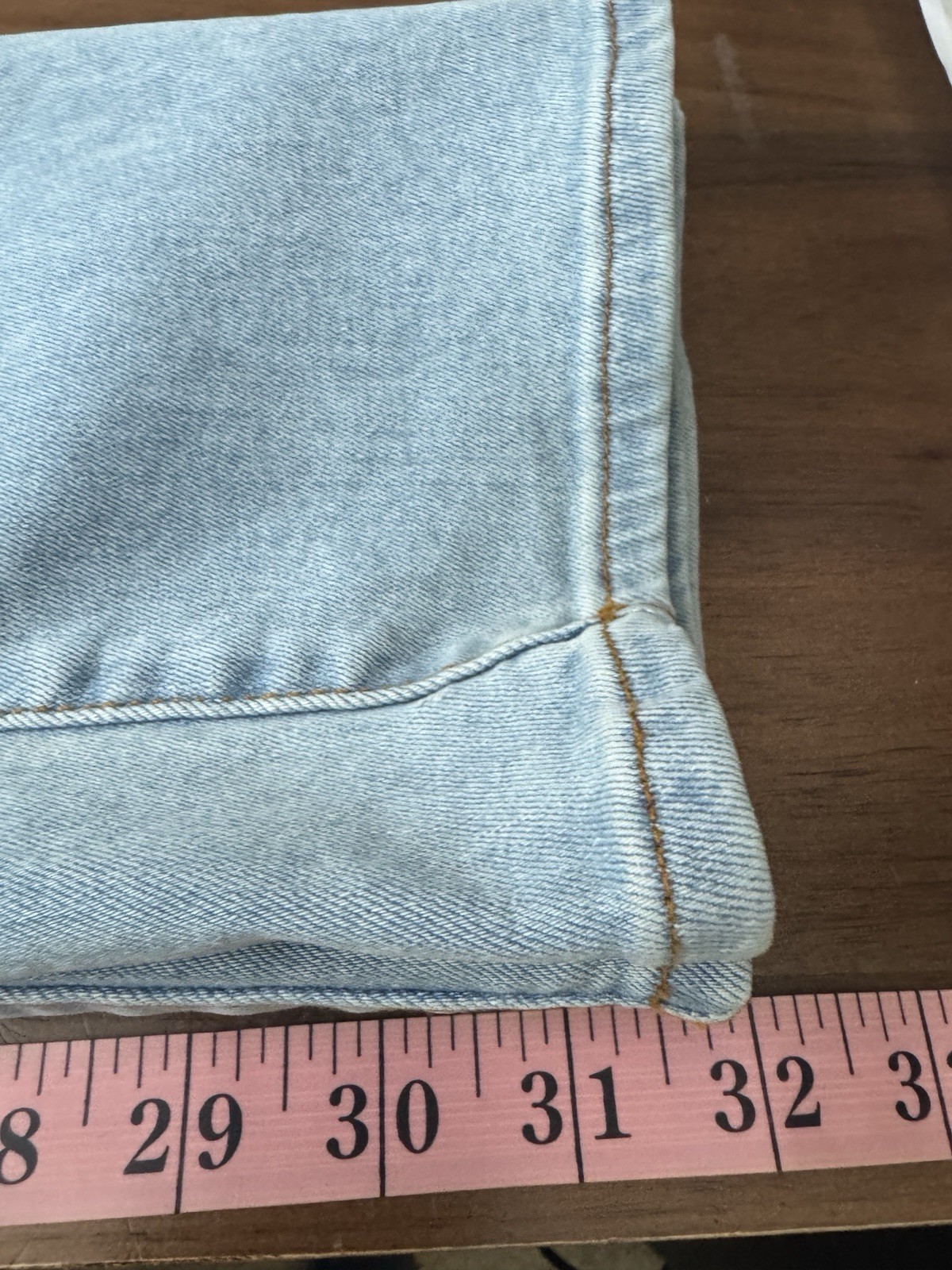 True Religion World Tour Billie Mid Ride Straight 29 Light Wash Urban Streetwear thumbnail 12