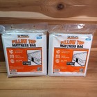 Set of 2 King Pillow Top Mattress Bag Fits Mattresses up to 17" Thick 78" x 103"