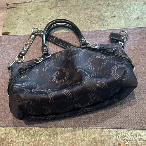 Coach Madison Dotted OP Art Sophia Satchel 15935 - Gem