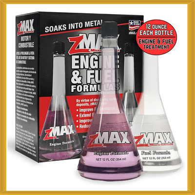 zMAX 12oz Engine and 12oz Fuel Formula Kit 51-011 Treatment Additive Set