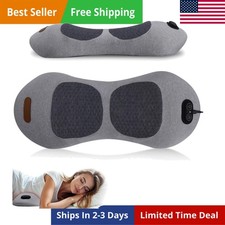 3 In 1 Electric Lumbar Support Pillow Smooth Spine Triple Fusion Back Massager