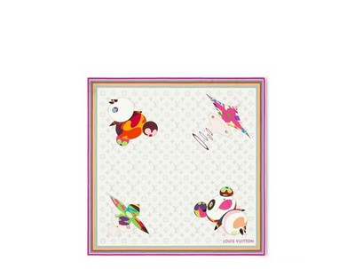 LV x TM Monogram Superflat Characters Carré 70 M96273 - Neu & Originalverpackt 