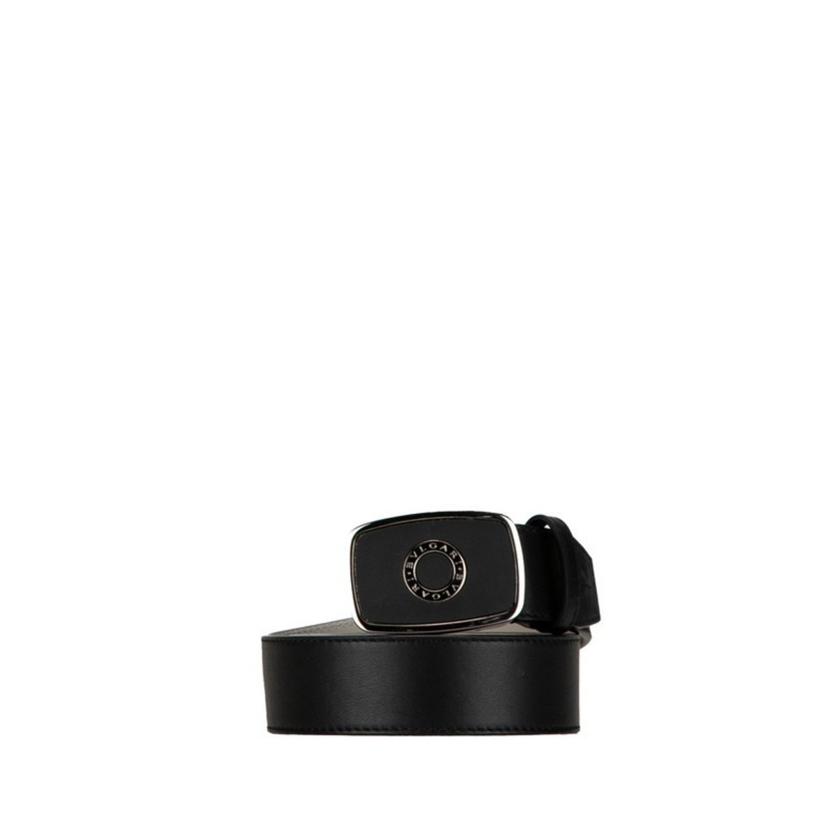 BULGARI ブラック ベルト BVLGARI - 新品 ブルガリ BVLGARI ベルト エリプス ブラック 黒