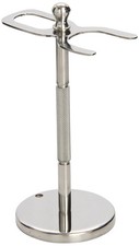 Deluxe Stainless Steel STRAIGHT RAZOR SHAVING BRUSH STAND from