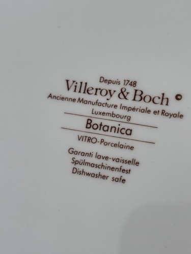 Botanica by Villeroy & Boch rechteckige Butterdose mit Deckel Lathyrus Tuberosus - Bild 5 von 6