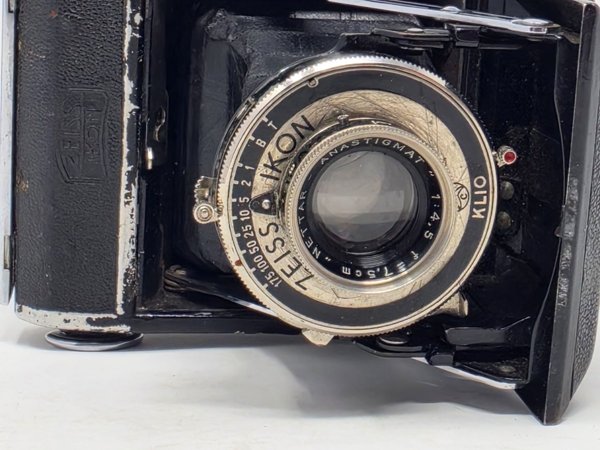 Zeiss Ikon Nettar 515 Folding Camera 120 Film 75 MM f4.5
