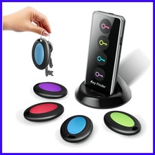 Wireless Key Finder with LED Light - Easy-to-Use Tracker for Seniors - Locate...