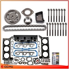 Timing Chain Kit Head Bolt Kit Head Gasket Set For 08 Dodge Grand Caravan 3.3L