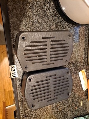 Mercedes Stereo Speaker Pair, Genuine Becker, 280SE 3.5 cpe/cab & 300SEL 3.5