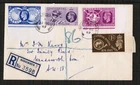 Great Britain 1949 U.P.U. Registered Plain First Day Cover
