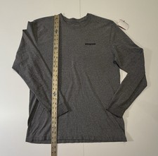 Patagonia Shirt Boys medium Gray Long Sleeve Daily Outdoor Hiking Youth SKU196