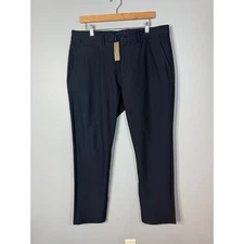 J.Crew 1040 Athletic Tapered-fit tech pant Darkest Indigo Navy 35X30 NWT